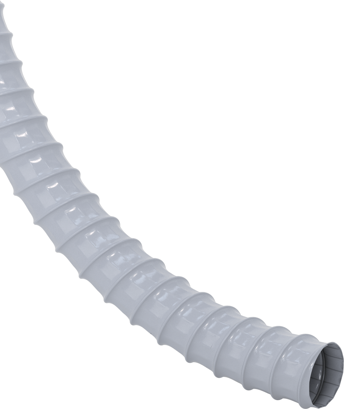 Sıvılar için Çok Esnek Kanal Hortumu, 4" ID, 4-3/8" OD