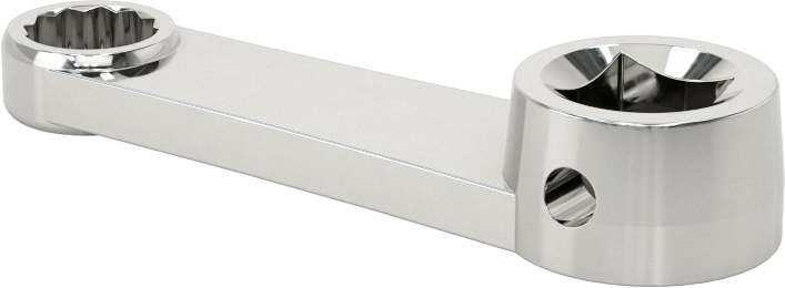 Kutu Ucu Anahtar Başlığı, 3/8" Kare Tahrik, 3/8" Tahrik Boyutu