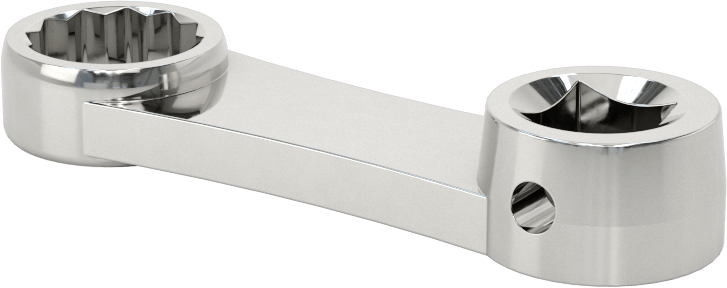 Kutu Ucu Anahtar Başlığı, 3/8" Kare Tahrik, 9/16" Tahrik Boyutu