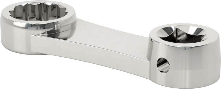 Kutu Ucu Anahtar Başlığı, 3/8" Kare Tahrik, 5/8" Tahrik Boyutu