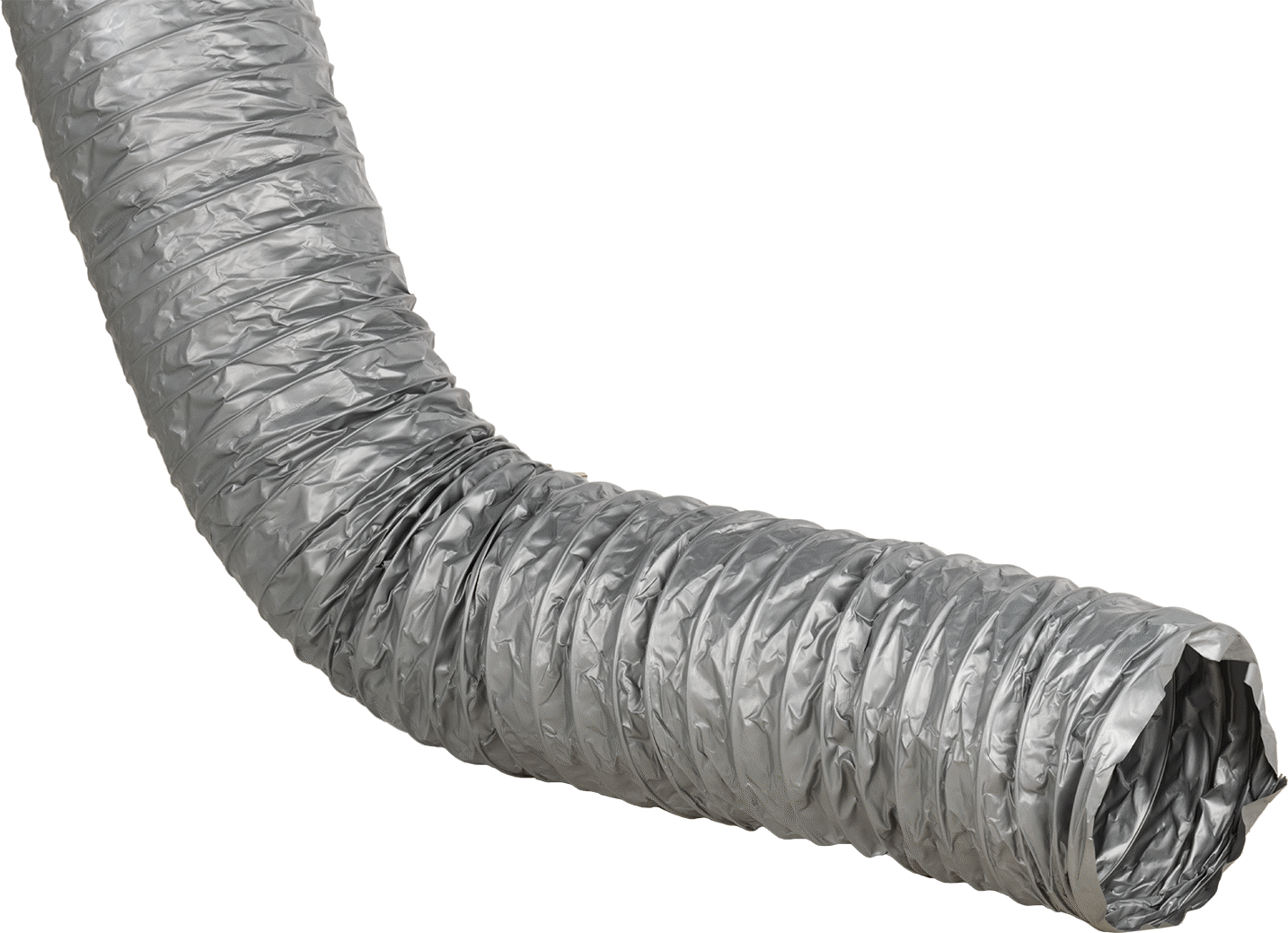 Dumanlar için Ekonomik Çok Esnek Kanal Hortumu, 12" ID, 12-1/2" OD