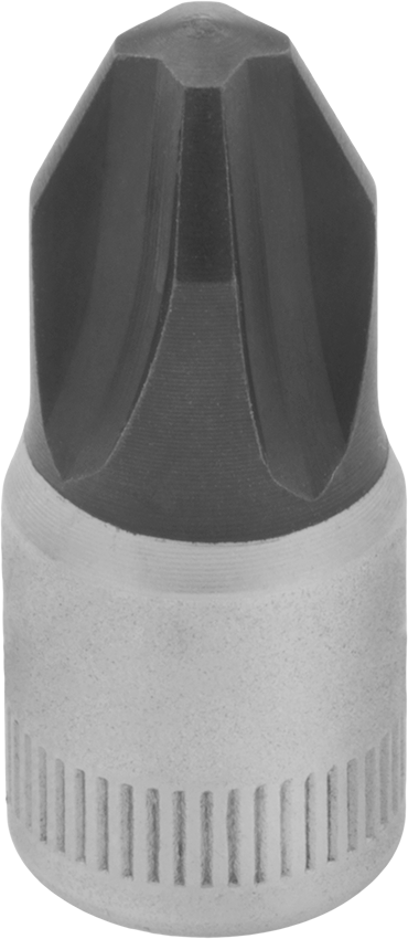 Uç Soketi, Phillips Ucu için, Stubby, 1/4" Kare Tahrik, 4 Numaralı Tahrik