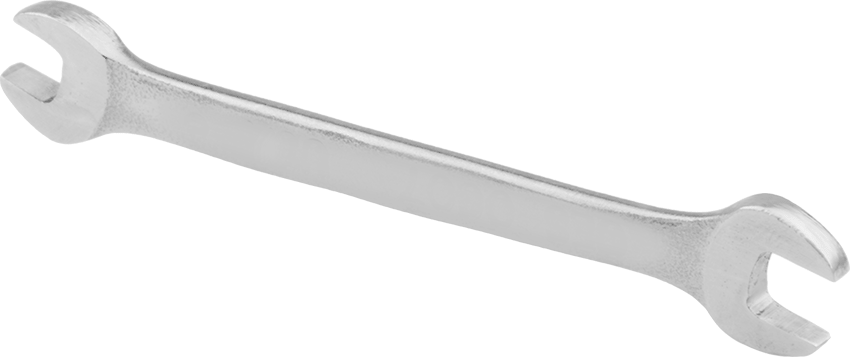 Kısa Açık Uçlu Anahtar, 3/16“ x 7/32” Boyut, 2-7/8" Toplam Uzunluk