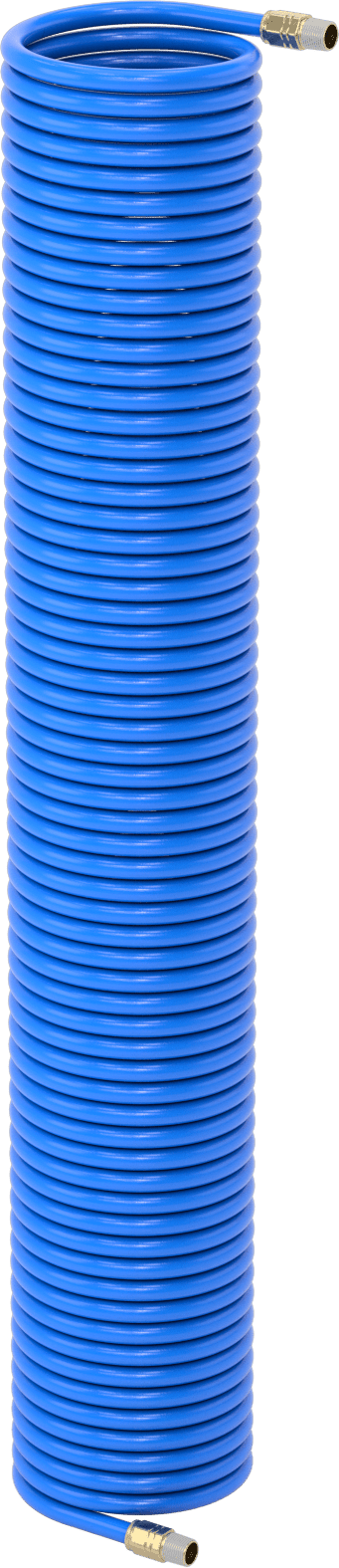 Yüksek Basınçlı Geri Çekilebilir Hava Hortumu, 3/8 Pirinç NPT Erkek Bağlantı Parçaları ile, 1/2" OD, 50 Fit Uzunluk
