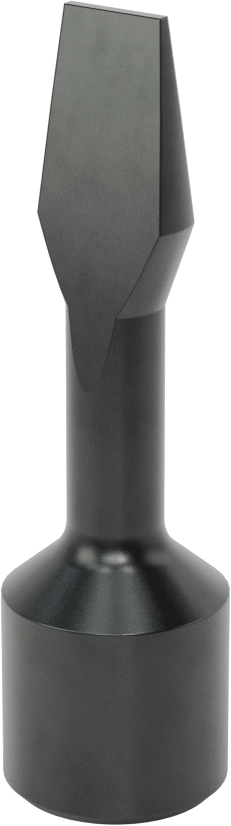 Yivli Uçlu Soket, 1/2" Kare Tahrik, 7/16" Tahrik Boyutu