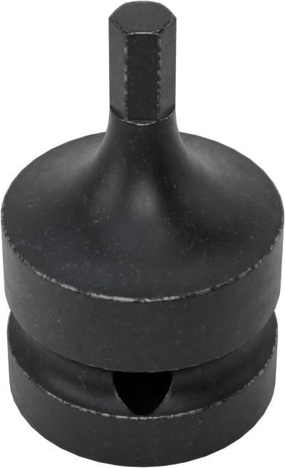 Darbe Altıgen Uçlu Soket, Stubby, 1/2" Kare Tahrik, 5 mm Tahrik Boyutu