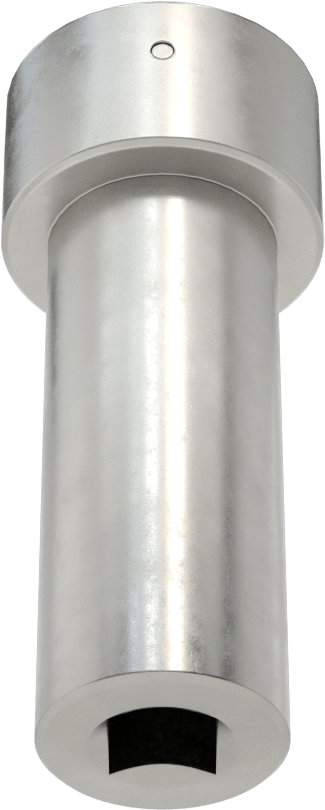 Anahtar Soketi, 4-Pin, 3/8" Tahrik, 7/8" Boyut, 3" Uzunluk, 0,469"-32 Somun için