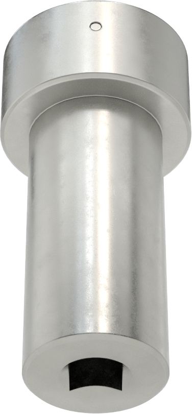 Anahtar Soketi, 4-Pin, 3/8" Tahrik, 1-1/8" Boyut, 3" Uzunluk, 0,664"-32 Somun için