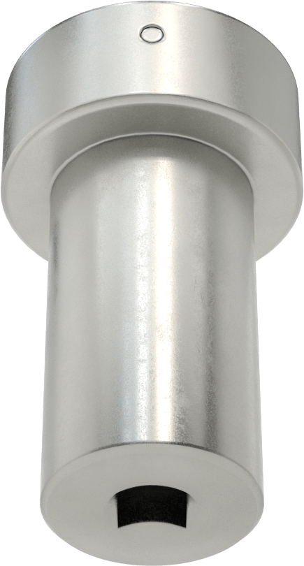 Anahtar Soketi, 4-Pin, 3/8" Tahrik, 1-3/8" Boyut, 3" Uzunluk, 0,781"-32 Somun için