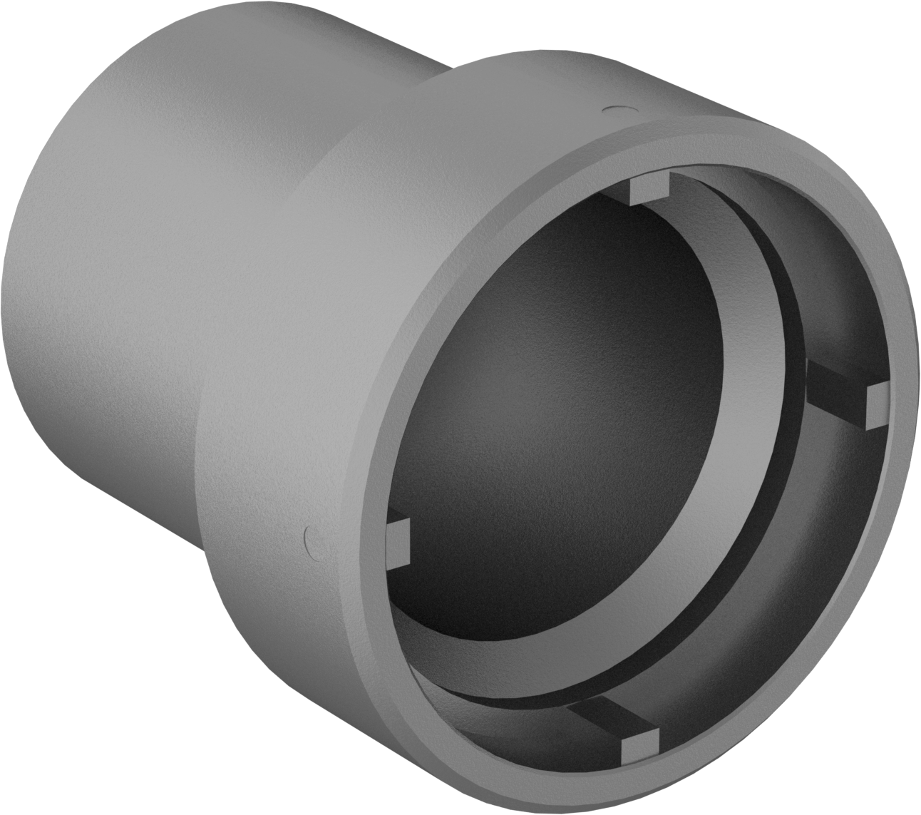 Anahtar Soketi, 4-Pin, 3/4" Tahrik, 105 mm Boyut, 127 mm Uzunluk, M80 somun için