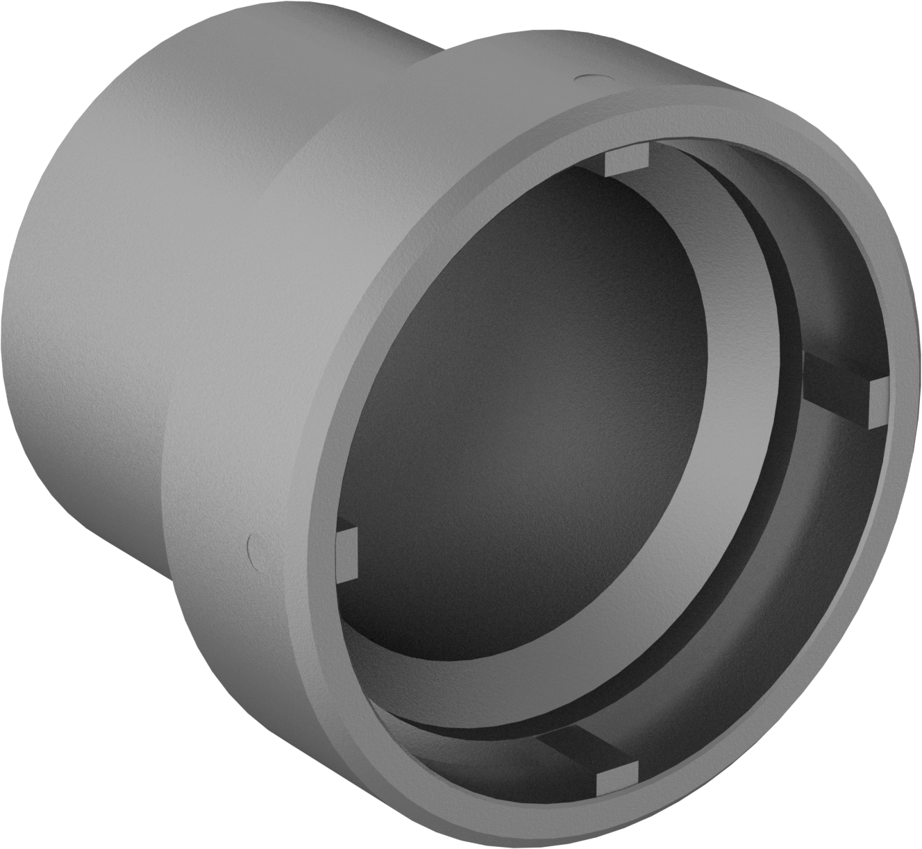 Anahtar Soketi, 4-Pin, 3/4" Tahrik, 130 mm Boyut, 127 mm Uzunluk, M100 Somun için