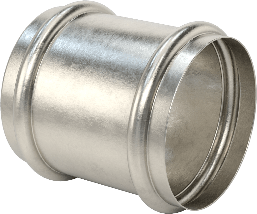 304 Paslanmaz Çelik 3-1/2" İç Çaplı Kanal Hortumu için Kuplör