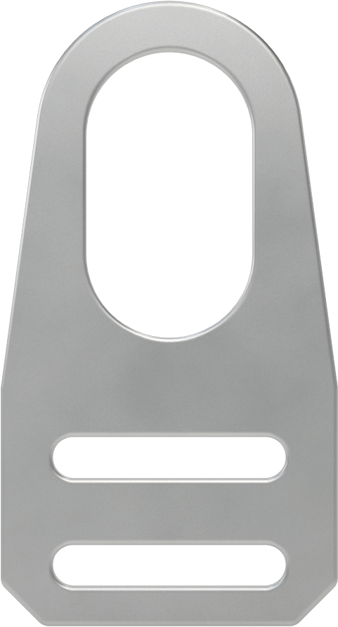 Sensör ve Anahtar Montaj Braketi, 22 mm Dış Çap için, 304 Paslanmaz Çelik, 45 mm x 83 mm