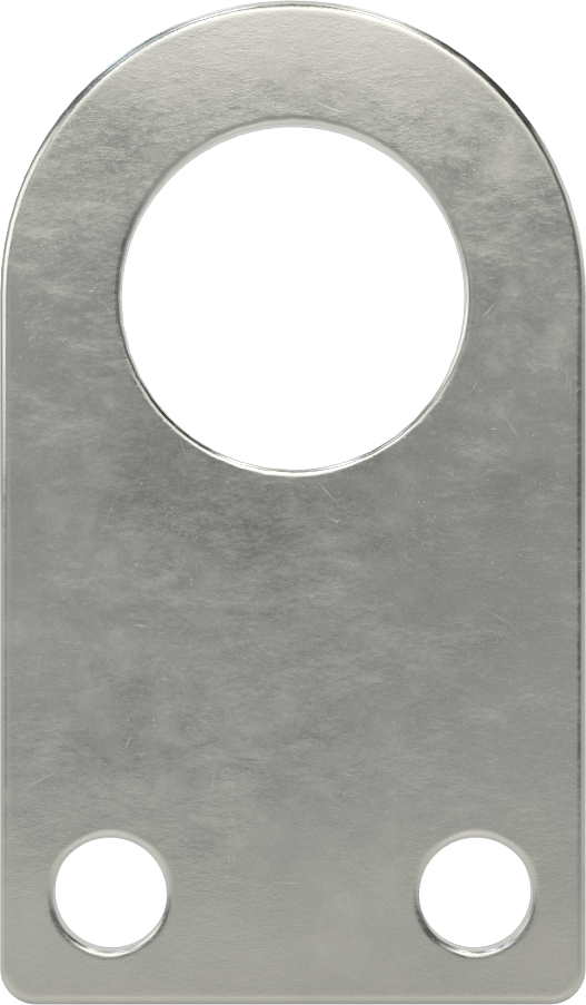 Sensör ve Anahtar Montaj Braketi, 30 mm Dış Çap için, 304 Paslanmaz Çelik, 51 mm x 87 mm