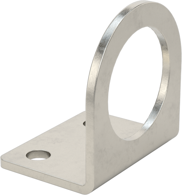 Sensör ve Anahtar Montaj Braketi, 36 mm dış çap için, 304 Paslanmaz Çelik, 51 mm x 38 mm x 54 mm