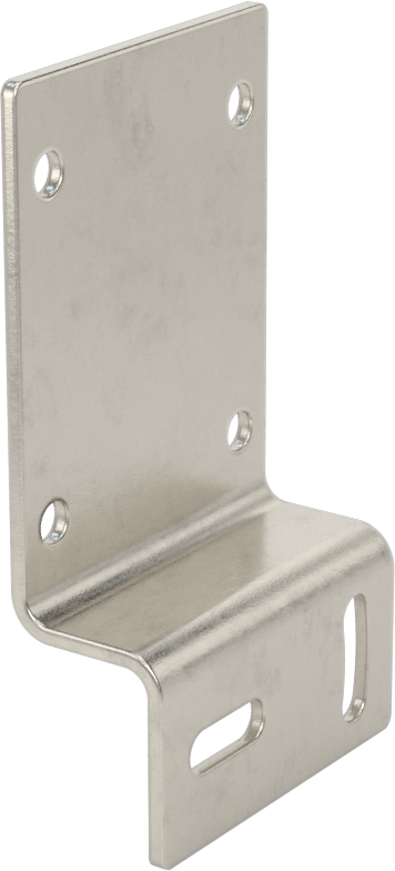 Sensör ve Anahtar Montaj Braketi, Düz/Dikdörtgen Gövde için, 304 Paslanmaz Çelik, 30 mm x 40 mm