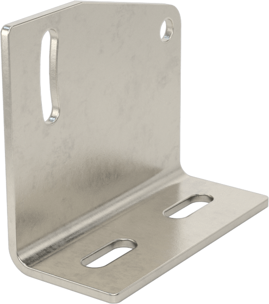 Sensör ve Anahtar Montaj Braketi, Düz/Dikdörtgen Gövde için, Paslanmaz Çelik, 36mm x 16.2mm x 31.2mm