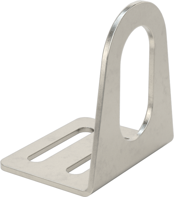 Sensör ve Anahtar Montaj Braketi, 18 mm Dış Çap için, 303 Paslanmaz Çelik, 45 mm x 35 mm x 51 mm