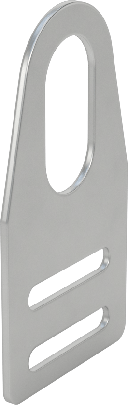 Sensör ve Anahtar Montaj Braketi, 18 mm Dış Çap için, 304 Paslanmaz Çelik, 45 mm x 83 mm