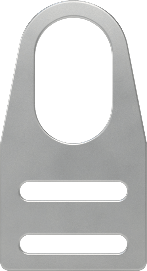 Sensör ve Anahtar Montaj Braketi, 30 mm Dış Çap için, 304 Paslanmaz Çelik, 57 mm x 105 mm