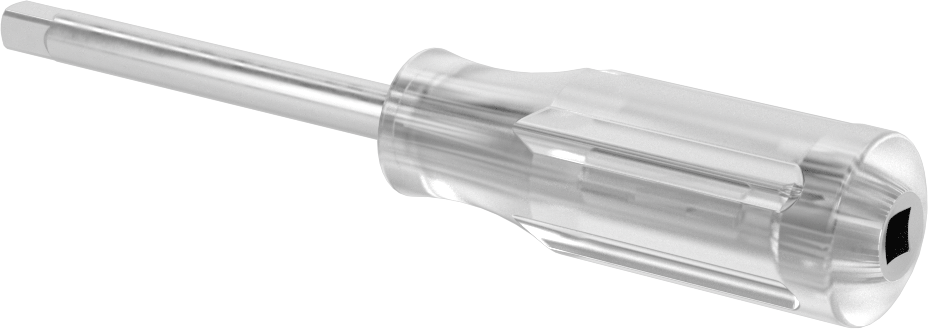 Tornavida Tipi Soket Sürücü, 1/4" Tahrik, 6 inç Uzunluk