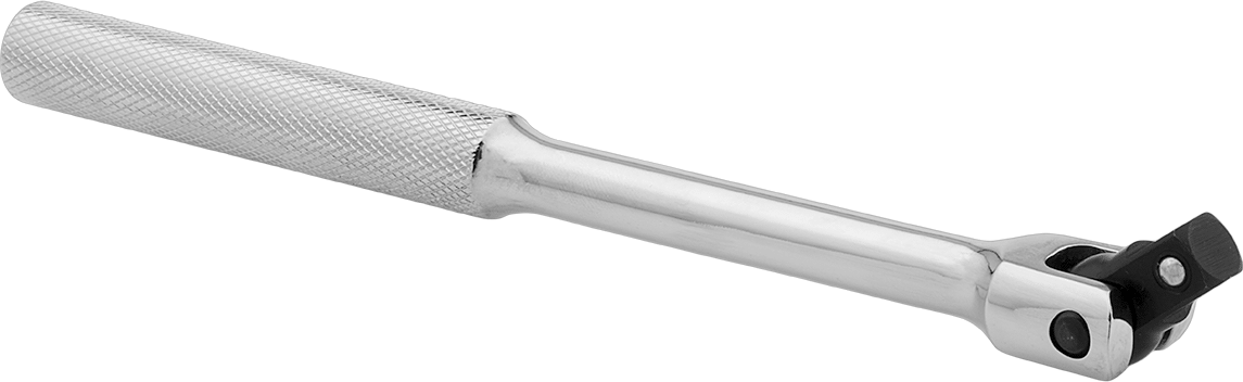 Esnek Başlıklı Anahtar Sapı, 1/4" Kare Tahrik, 5-3/4" Uzunluk