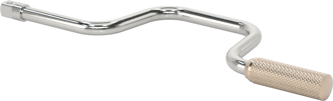 Krank Hızlandırıcı Kolu, 1/2" Kare Tahrik, 13-3/4" Uzunluk
