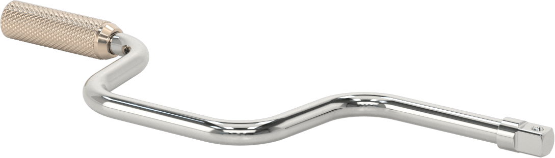 Krank Hızlandırıcı Kolu, 1/2" Kare Tahrik, 13-3/4" Uzunluk