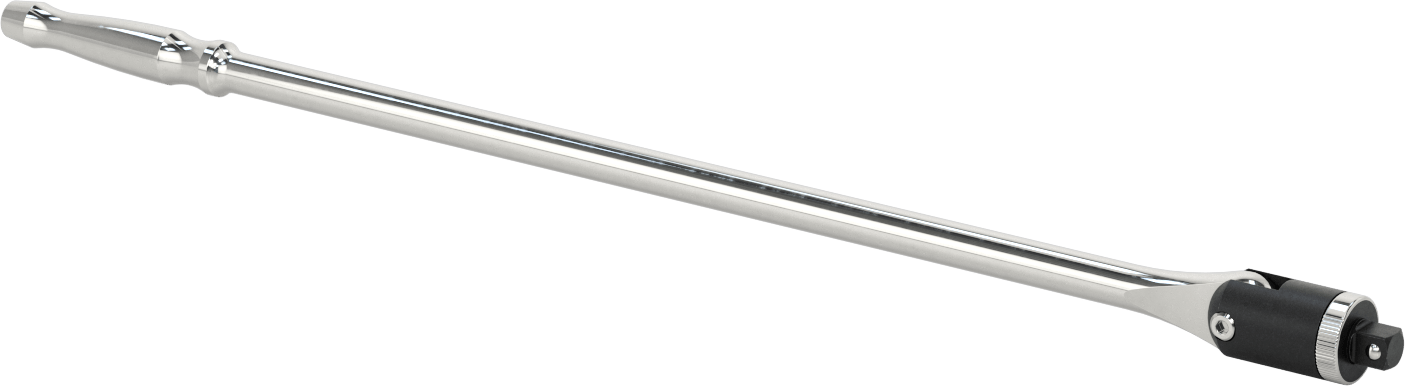 Esnek Başlıklı Anahtar Sapı, Cırcırlı, 1/2" Tahrik, 24" Toplam Uzunluk