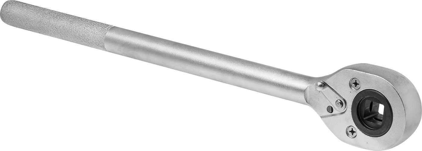 4-Noktalı Cırcır Anahtarı, Çelik, 3/4" Boyut, 20" Uzunluk