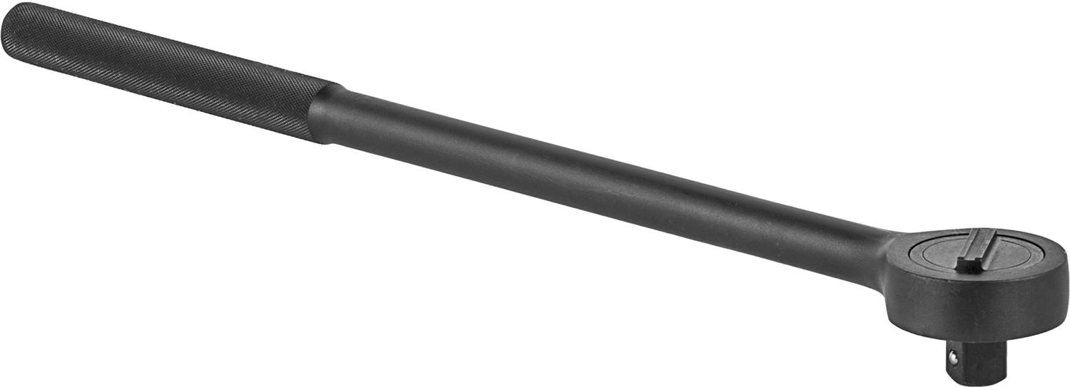 Cırcır Anahtarı, 3/4" Kare Tahrik, 24" Toplam Uzunluk, Siyah Oksit