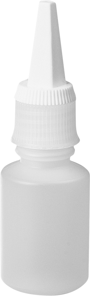 Damlalıklı Sıkma Şişesi, 0,83 FL. oz Kapasite, 1-1/4" Çap
