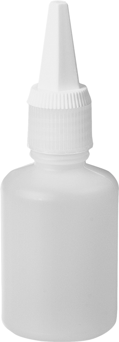 Damlalıklı Sıkma Şişesi, 1,66 FL. oz Kapasite, 1-1/2" Çap