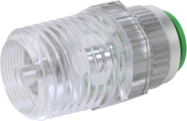 Plastik Boru için İt-Bağlan Bağlantı Elemanı, Yüksek Saflık, Adaptör, 6 mm Boru Dış Çapı x 1/4 BSPT Erkek için