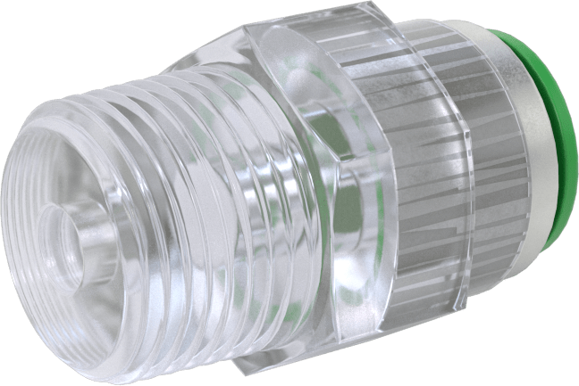 Plastik Boru için İt-Bağlan Bağlantı Elemanı, Yüksek Saflık, 10 mm Dış Çaplı Boru x 3/8 BSPT Erkek için Adaptör