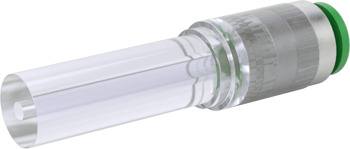 Plastik Boru için İt-Bağlan Bağlantı Elemanı, Yüksek Saflık, Adaptör, 8 mm Boru Gövde Dış Çapı, 4 mm dış çaplı boru için