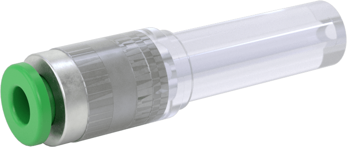 Plastik Boru için İt-Bağlan Bağlantı Elemanı, Yüksek Saflık, Adaptör, 8 mm Boru Gövde Dış Çapı, 4 mm dış çaplı boru için