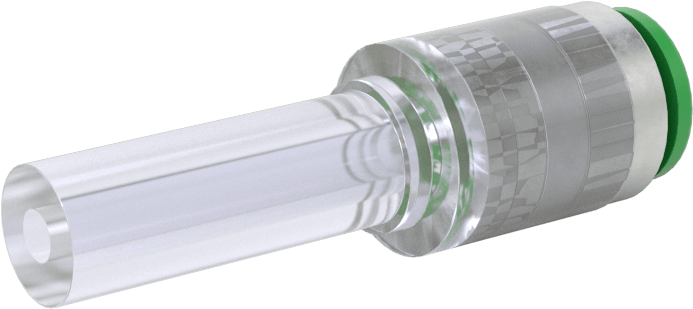Plastik Boru için İt-Bağlan Bağlantı Elemanı, Yüksek Saflık, Adaptör, 8 mm Boru Gövde Dış Çapı, 6 mm Boru Dış Çapı için