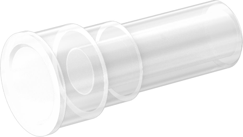 Yüksek Saflık, 3/8" Plastik Boru için Tak-Çıkar Bağlantı Parçası için Gövde Dış Çapı Tapa