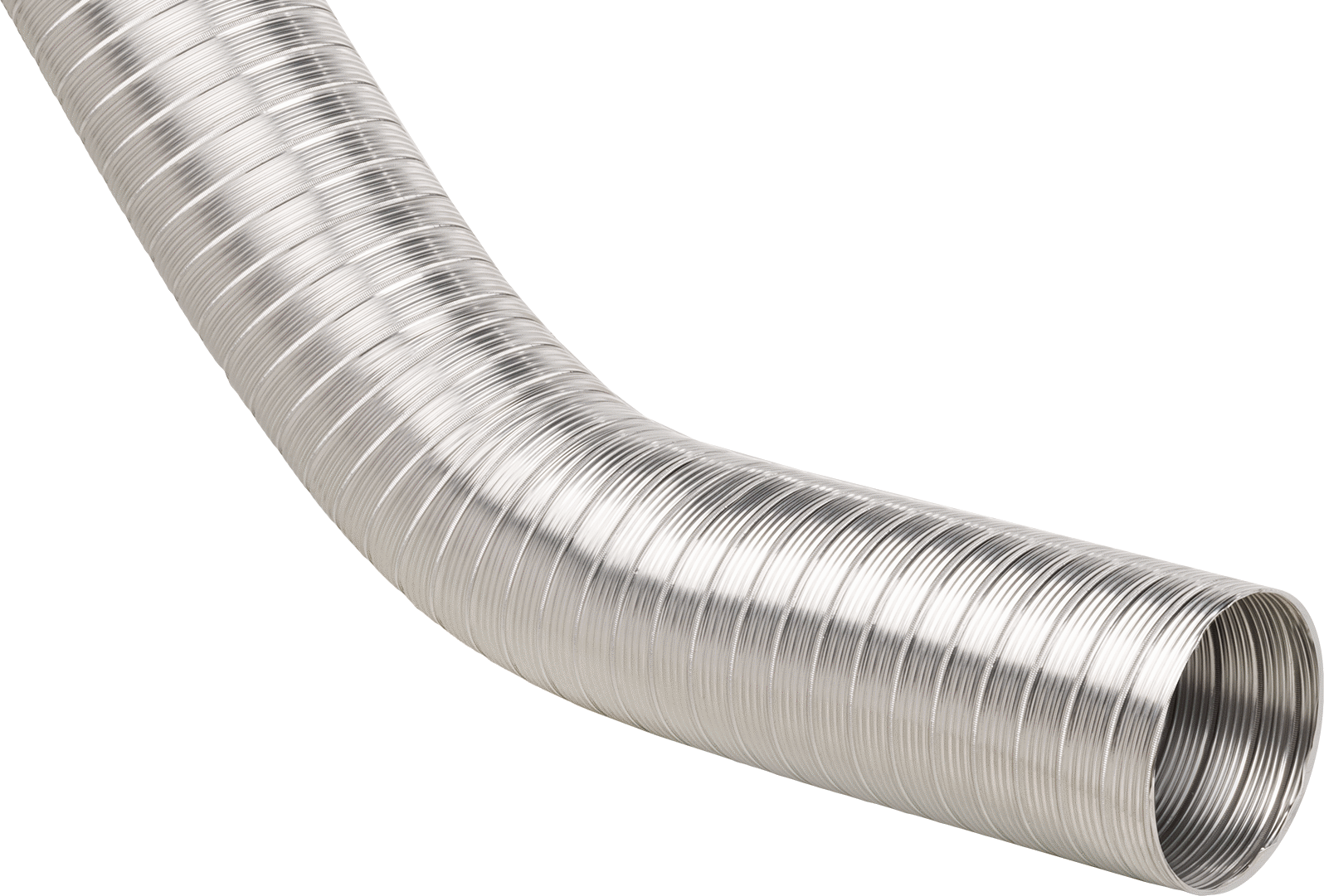 Hava için Bükme ve Sabitleme Metal Kanal Hortumu, 9" ID, 8 Fit Uzunluk