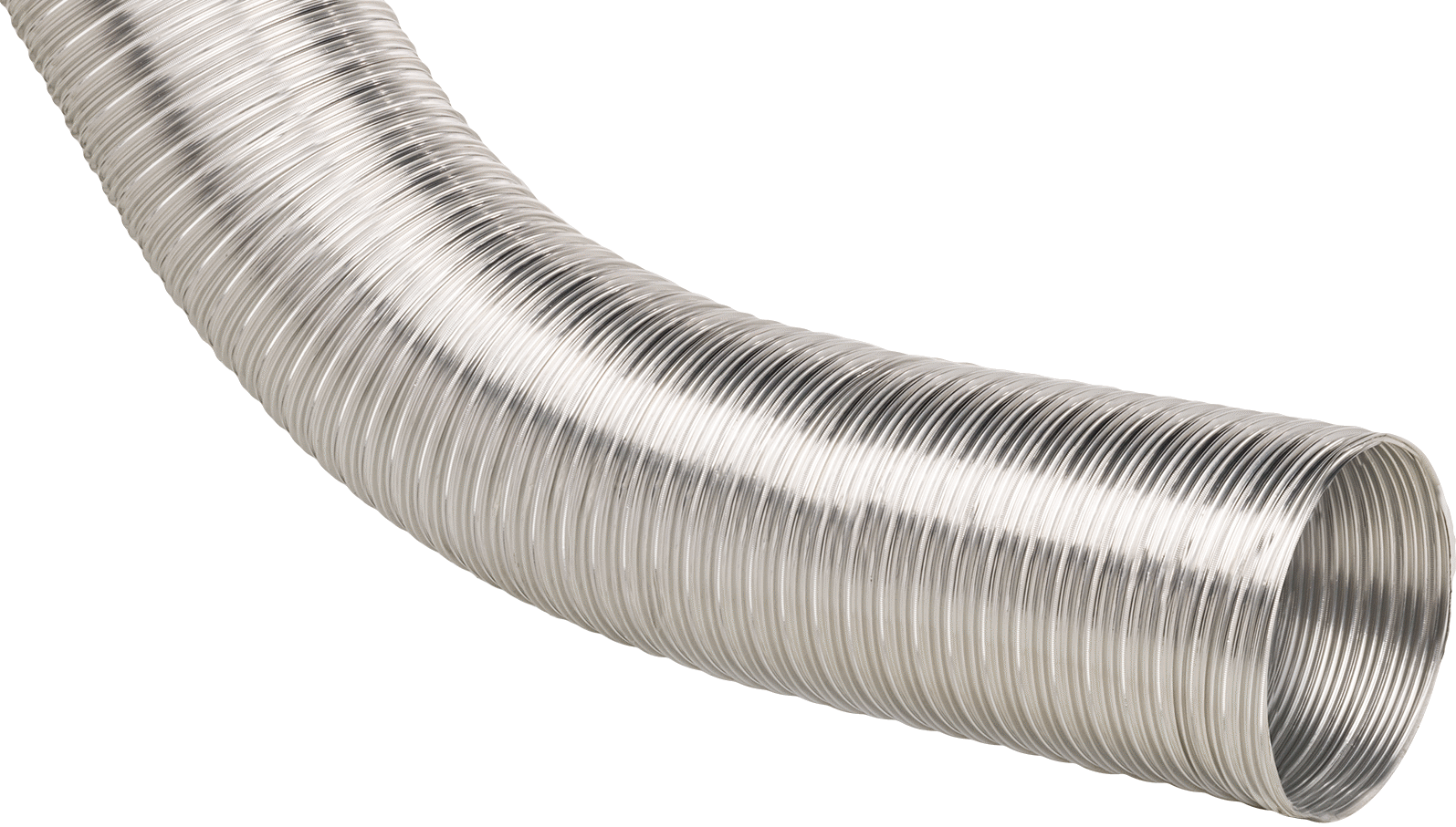 Hava için Bükme ve Sabitleme Metal Kanal Hortumu, 12" ID, 8 Fit Uzunluk