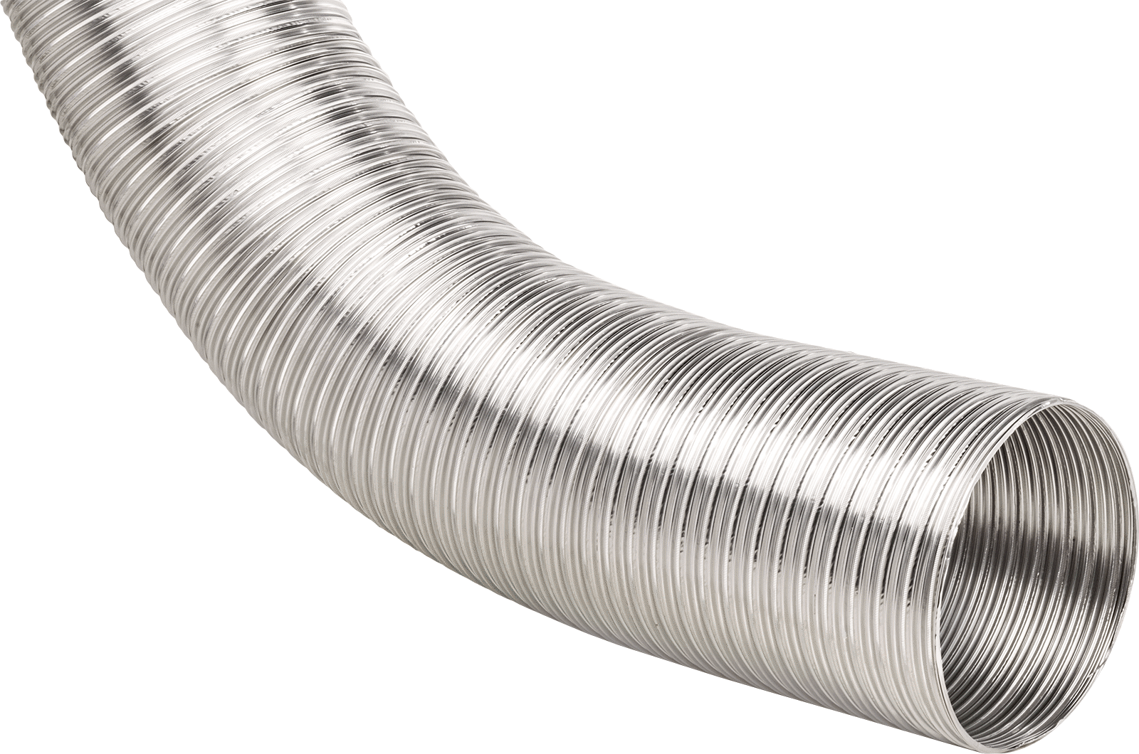 Hava için Bükme ve Sabitleme Metal Kanal Hortumu, 14" ID, 8 Fit Uzunluk