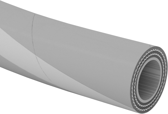 Düşük Basınçlı Kimyasal Hortum, 3/4" ID, 1-1/4" OD