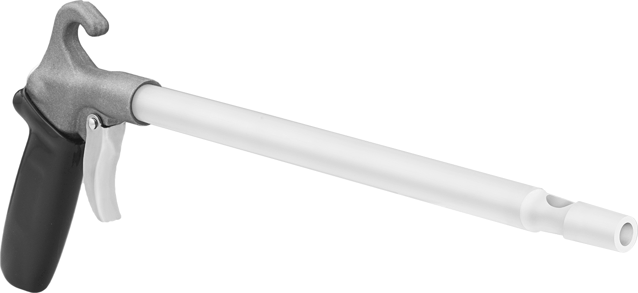 Tabanca Tipi Üfleme Tabancası, Elektrik Yalıtımlı, 12" Uzunlukta Nozul