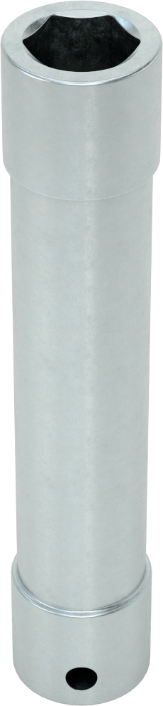Ekstra Derin 6 Uçlu Lokma Anahtarı, 1/2" Kare Tahrik, 3/4" Tahrik Boyutu