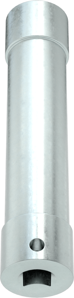 Ekstra Derin 6 Uçlu Lokma Anahtarı, 1/2" Kare Tahrik, 7/8" Tahrik Boyutu