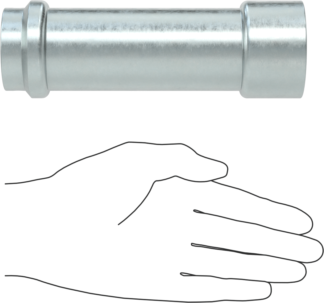 Ekstra Derin 6 Uçlu Lokma Anahtarı, 1/2" Kare Tahrik, 1-1/2" Tahrik Boyutu