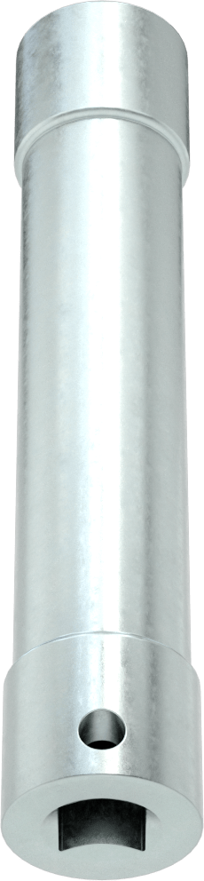 Ekstra Derin 6 Uçlu Lokma Anahtarı, 1/2" Kare Tahrik, 19 mm Tahrik Boyutu