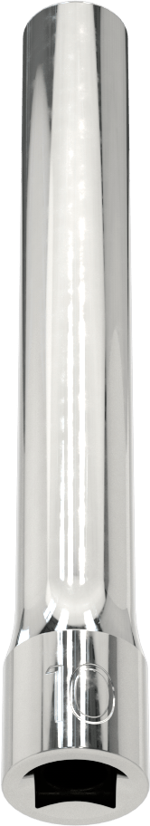 Ekstra Derin 6 Uçlu Lokma Anahtarı, 3/8" Kare Tahrik, 10 mm Tahrik Boyutu