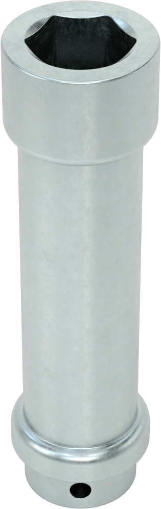 Ekstra Derin 6 Uçlu Lokma Anahtarı, 1/2" Kare Tahrik, 27 mm tahrik boyutu